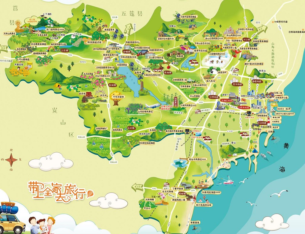 汉寿景区使用手绘地图给景区能带来什么好处？